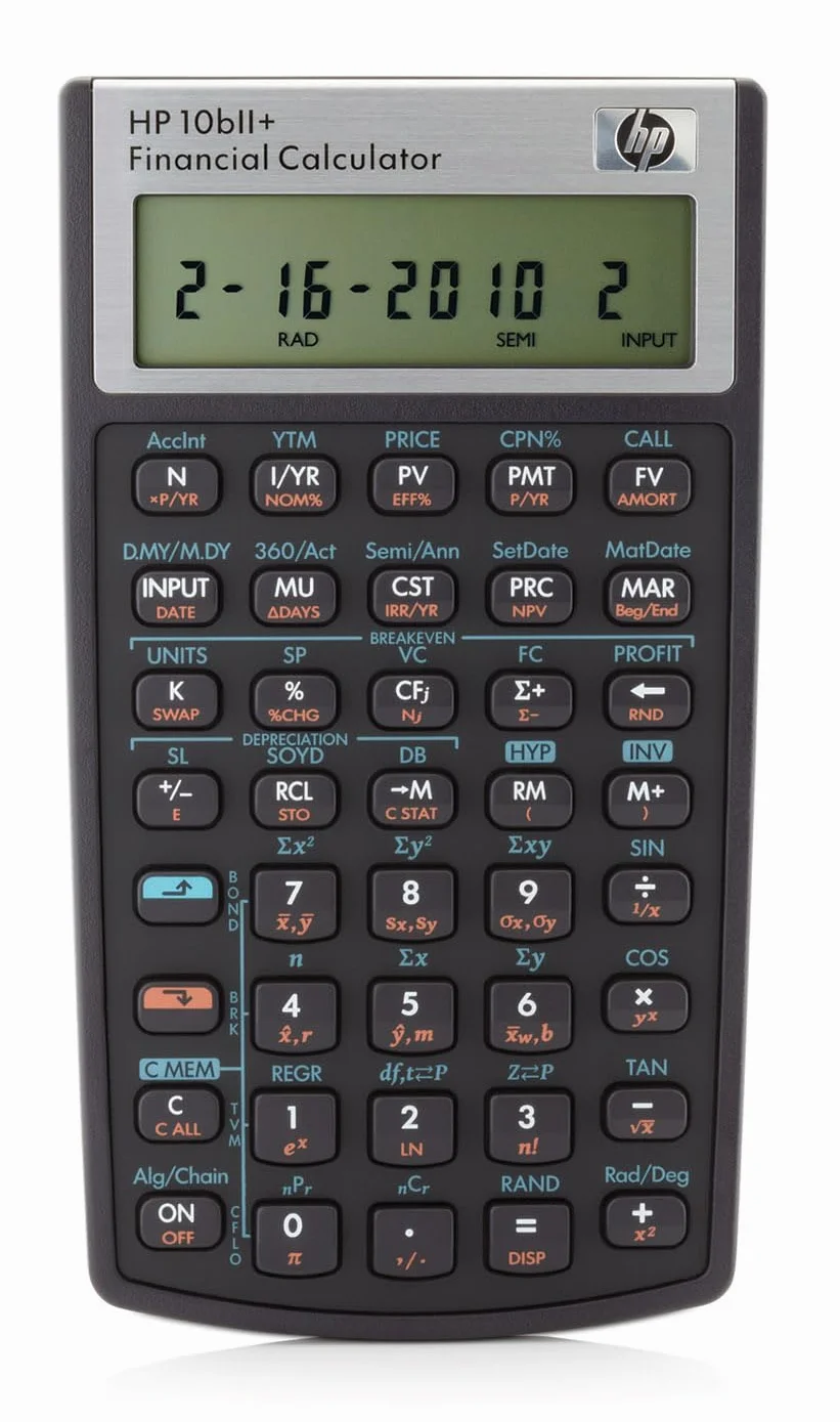 HP-10bII+/INT - Calcolatrice finanziaria