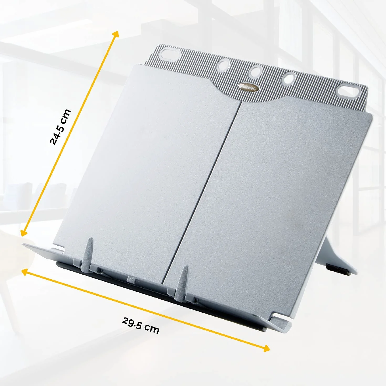 Fellowes Leggio Booklift Portatile Reggidocumenti Regolabile Altezza Inclinazione Pieghevole per Libri 400 Fogli