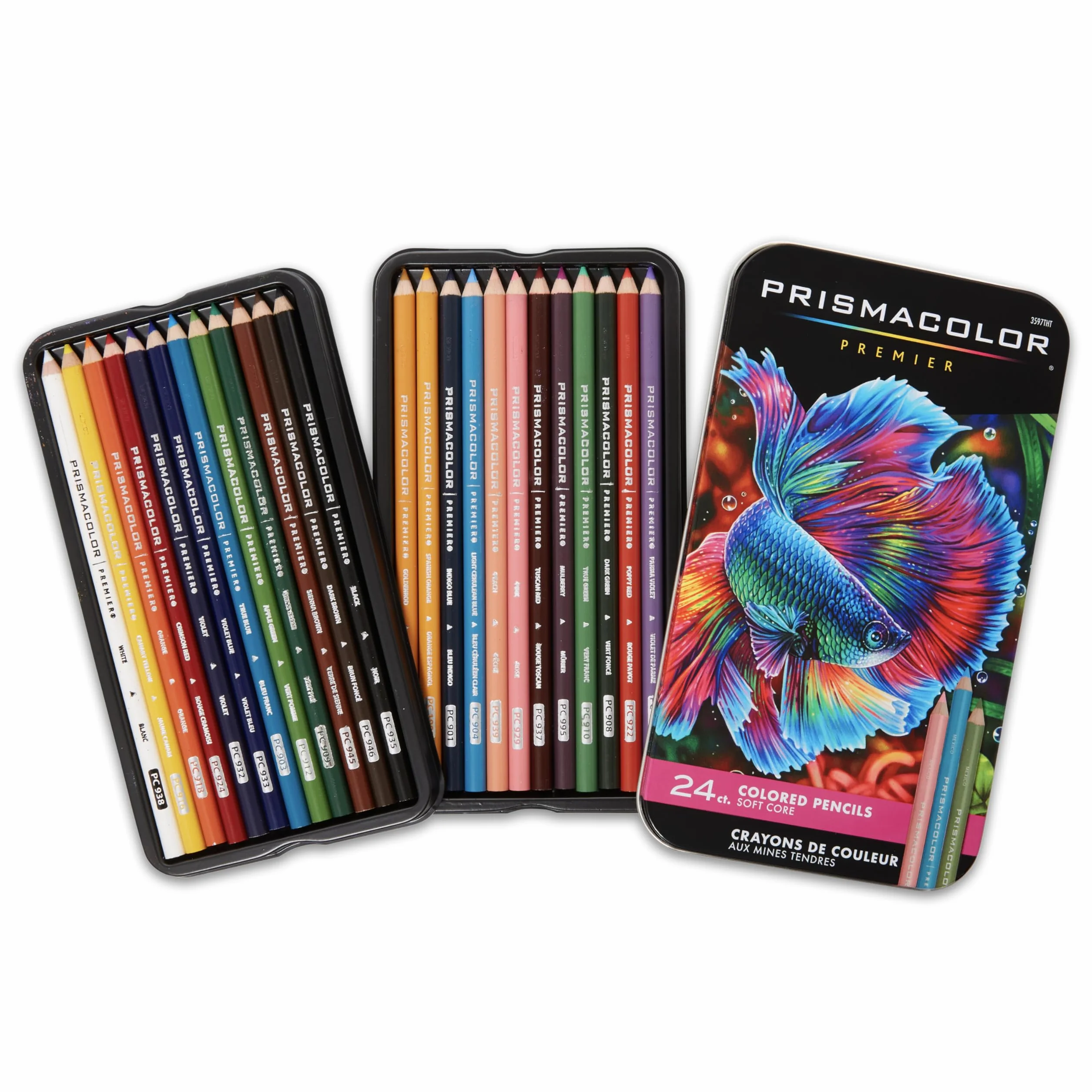 Prismacolor Premier Matite Colorate Set 24/Tin