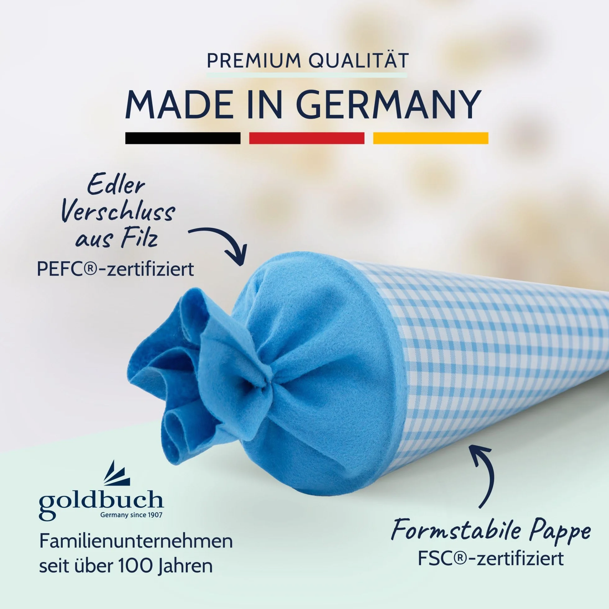 Goldbuch Sacchetto Regalo per Sorelle 35 cm Feltro