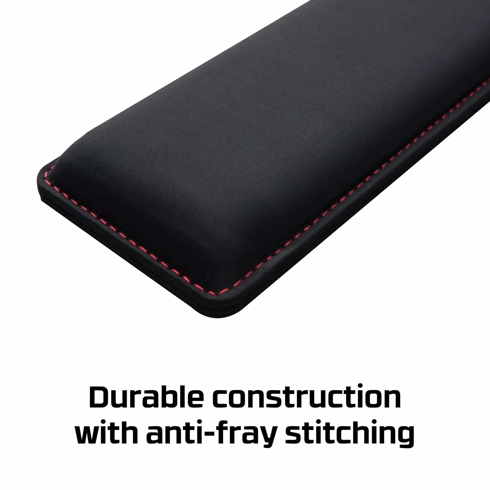 HyperX Poggiapolsi Compatto per Tastiere, Memory Foam con Gel, Anti-Scivolo, Ergonomico, Nero