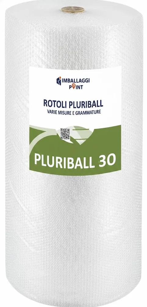 Pluriball Triplo Strato 45gr 100 cm x 100 mt Imballaggio Antiurto Flessibile per Oggetti Fragili Elettronica Spedizioni Professionali