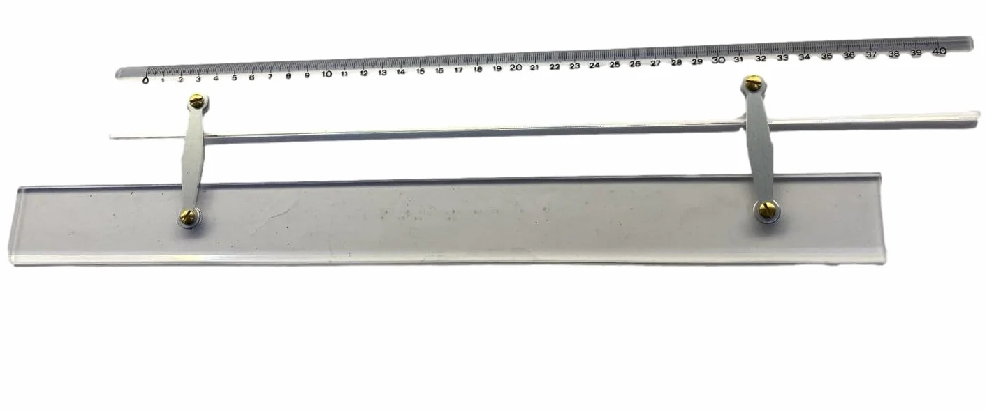 Agendepoint.it - Parallela a SNODO per nautica con aste spostabili in plexiglass - 165m. 40 cm