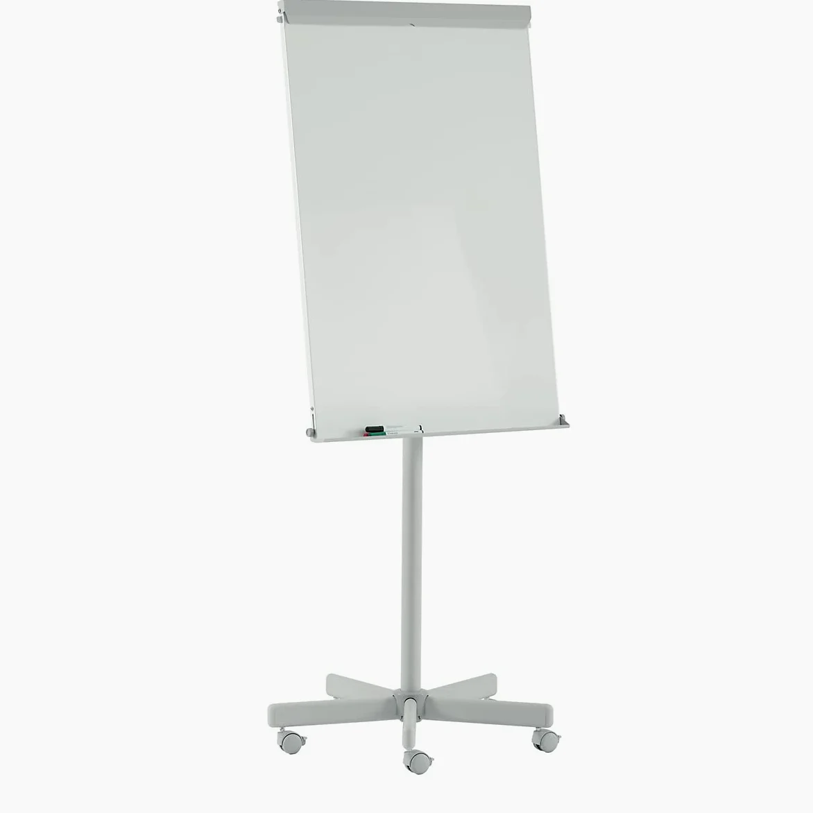 Bi-Office Lavagna Portablocco Mobile-Pro, Magnetica, 70x100cm
