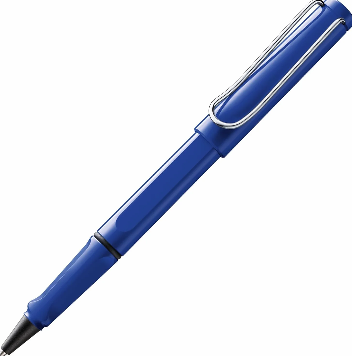 Lamy Safari roller blu M con impugnatura ergonomica, plastica ASA, ricambio M 63 incluso