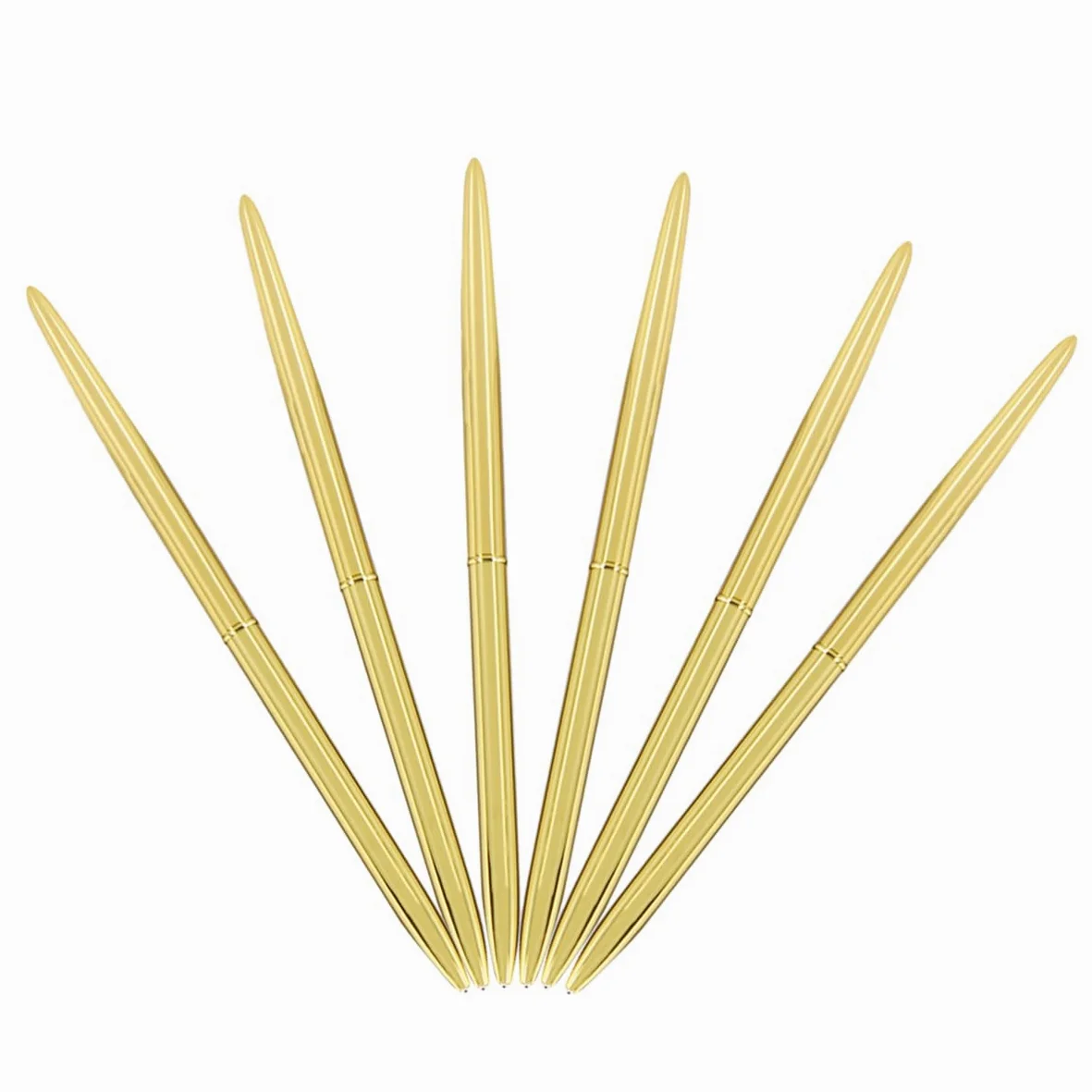 Ciieeo 3 Set Di Penne A Sfera in Metallo Penne Scolastiche Doppia Penna A Sfera in Metallo Per Ufficio Forniture Scolastiche Penne A Sfera 6 Pezzi*3