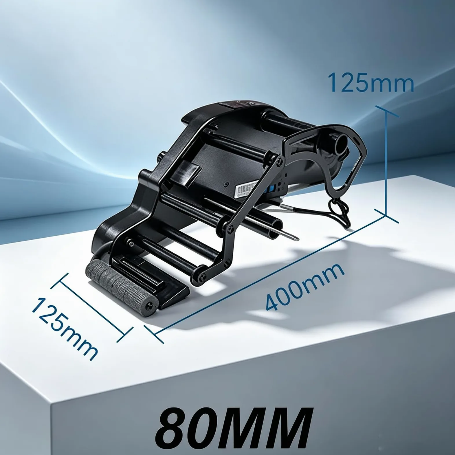 Etichettatrice Manuale, Dispenser Automatico di Etichette con Sensore di Alimentazione Carta, Durata della Batteria di 16 Ore, Larghezza Etichetta 15-80 Mm, Vendita al Dettaglio E Magazzino