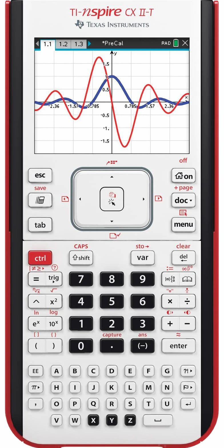 TEXAS INSTRUMENTS Calcolatrice grafica TI-Nspire CX II-T