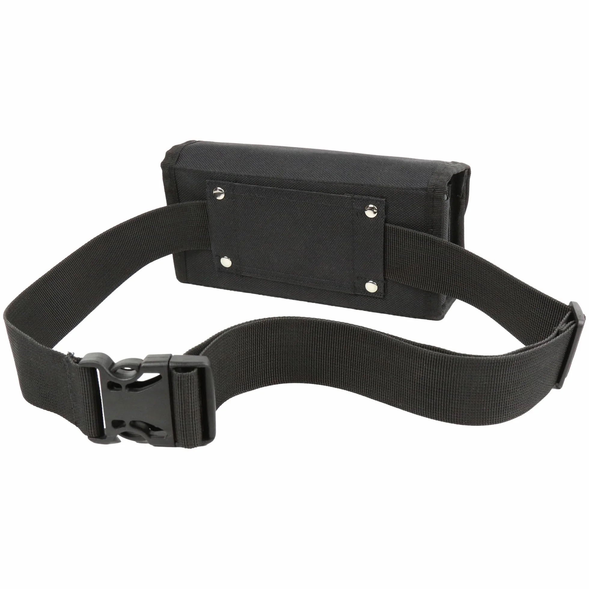 Monepass - Borsa da Cameriere con Cambiamonete in Abs nero inclusa (8 pezzi). Chiusura Magnetica - Versione per l'uso quotidiano