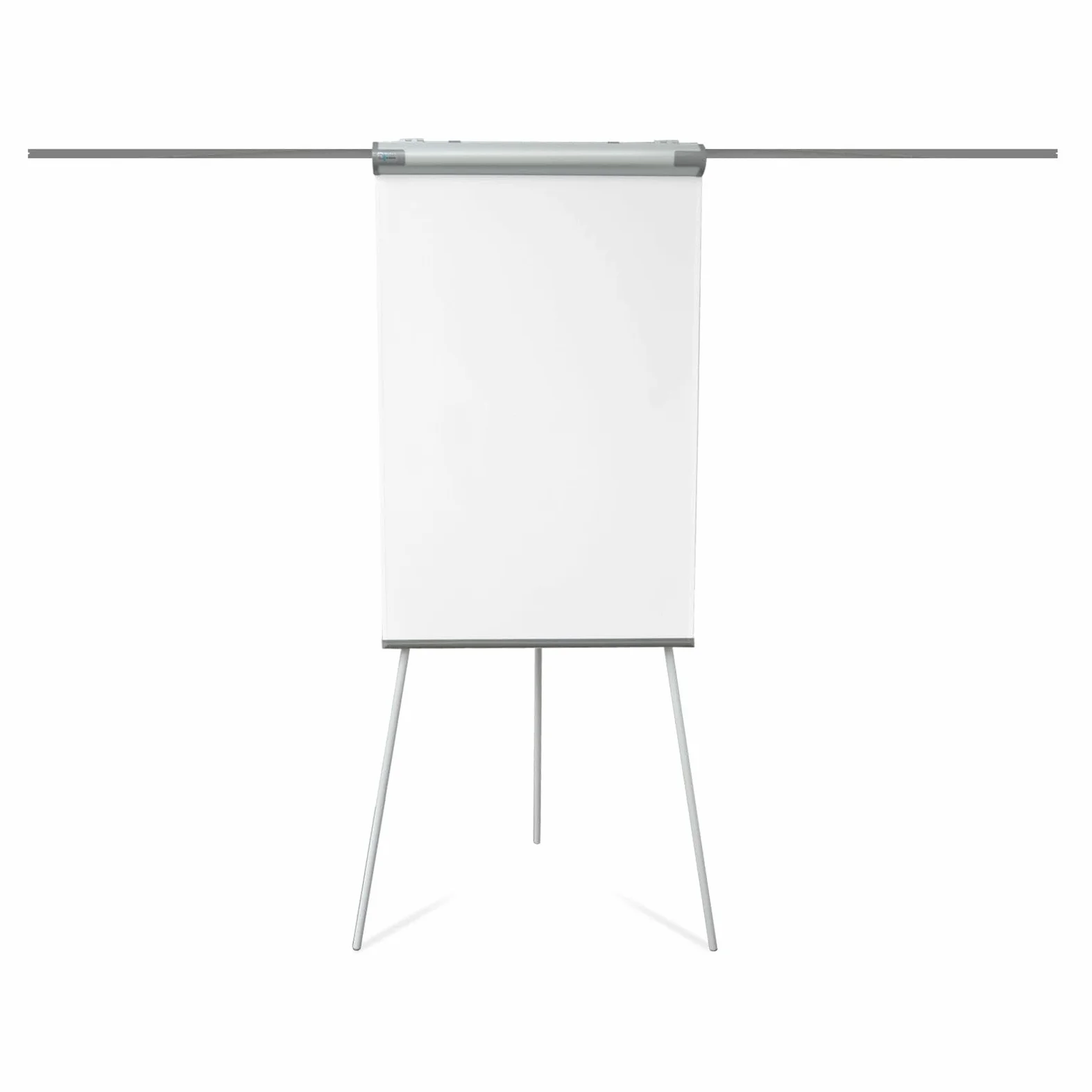 KARAT Cavalletto per conferenze e presentazioni, lavagna magnetica cancellabile a secco con bracci laterali e supporto mobile, altezza regolabile 105-188 cm, Flipchart (68 x 105 cm Coyote)
