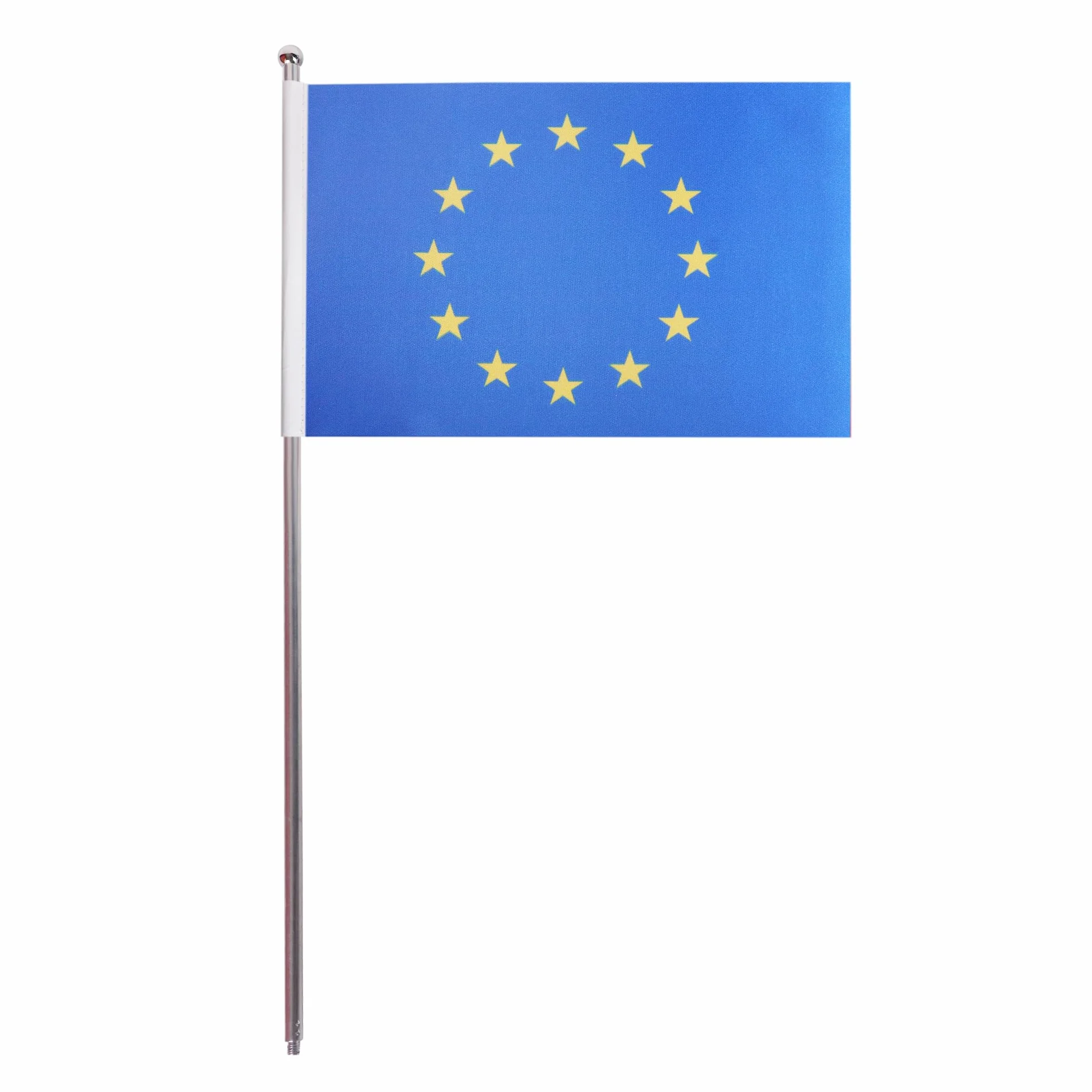 AZ FLAG Bandiera Da Tavolo Europa 22x15cm Raso Unione Europea Ue