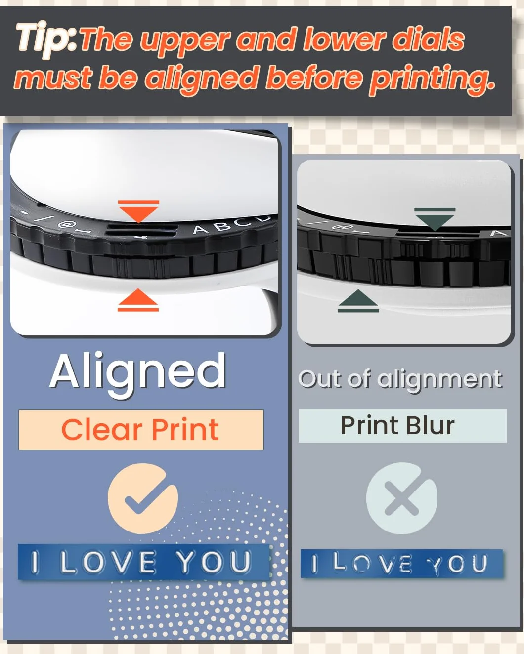 Memoking E975 3D Embossed Label Maker Machine Etichettatrice a Rilievo Adesiva con 3 nastri