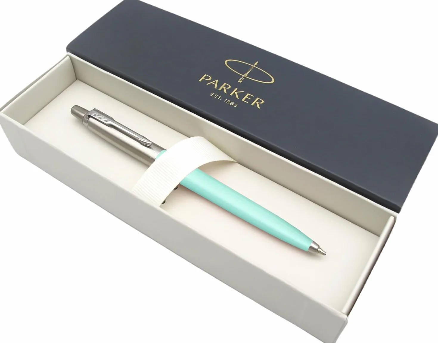 Parker Jotter Originals Penna a sfera pastello menta inchiostro blu Confezione regalo