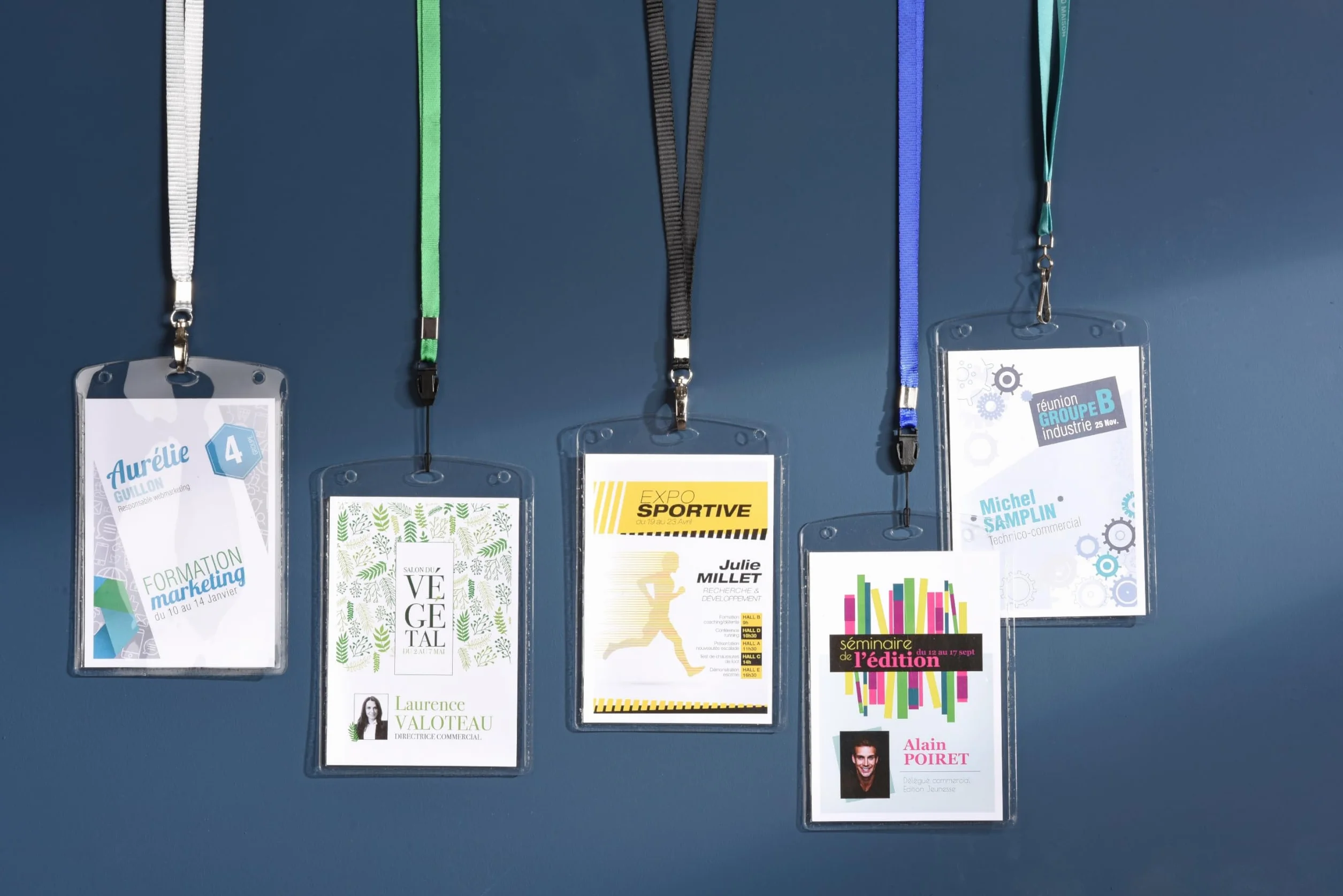 Avery Italia 4834XL 50 porta badge trasparenti A6, 52 inserti carta FSC® stampabili laser e inkjet