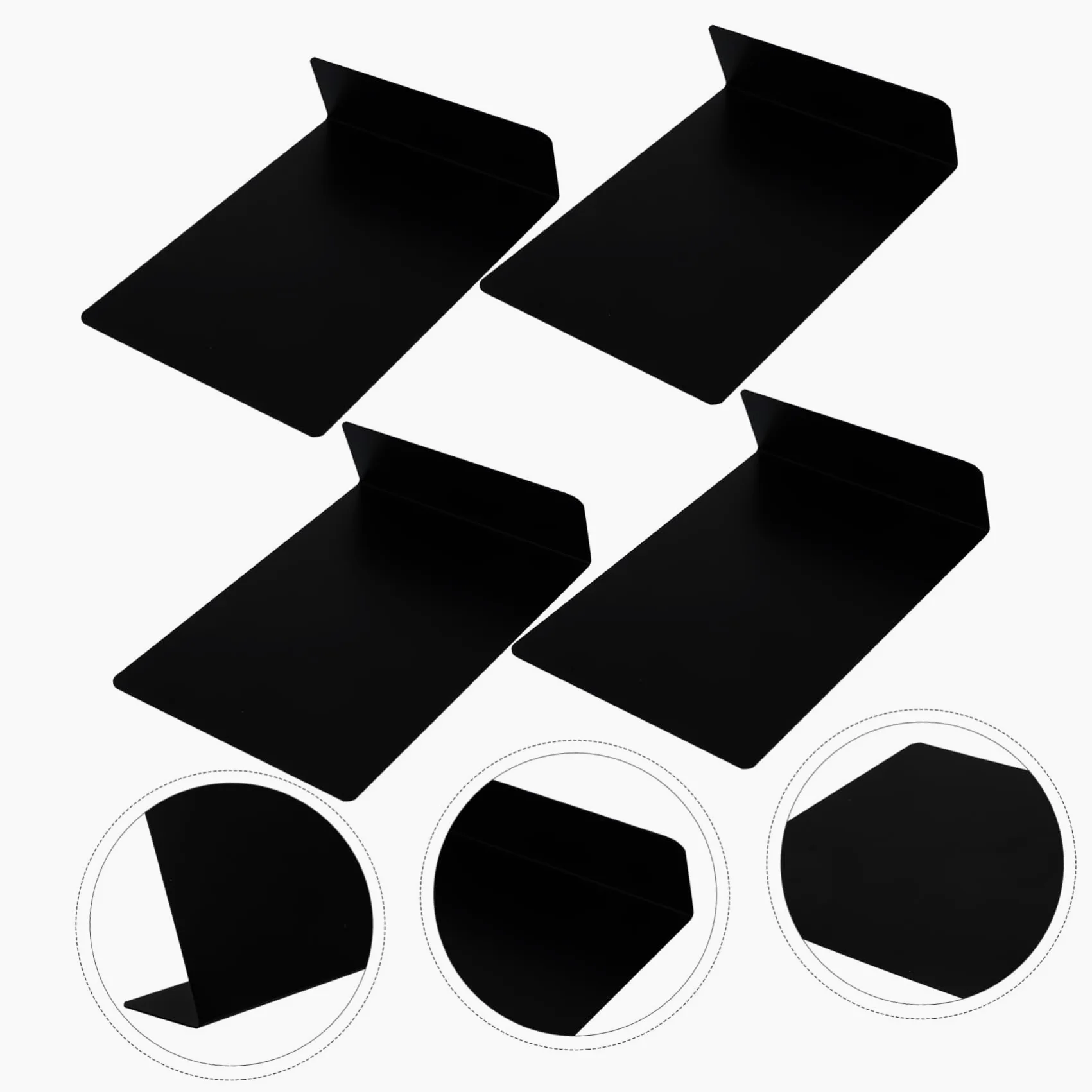 NUOBESTY 10pezzi Lavagna Decorativa in Legno Mini Lavagna Per Appunti Fai Da Te Bacheca Personalizzabile Per Porta e Finestra Per Casa Scuola e Ufficio
