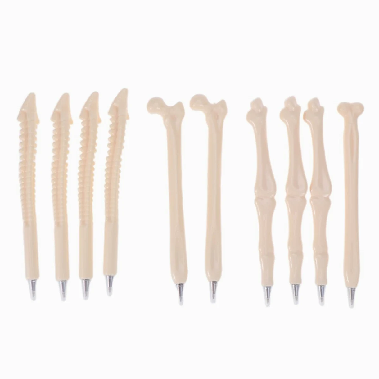 TEHAUX 30pezzi Penne Sfera Design Osseo Confezione Inchiostro Blu Per Medici e Studenti Stile Casual e Creativo Per Ufficio e Scuola