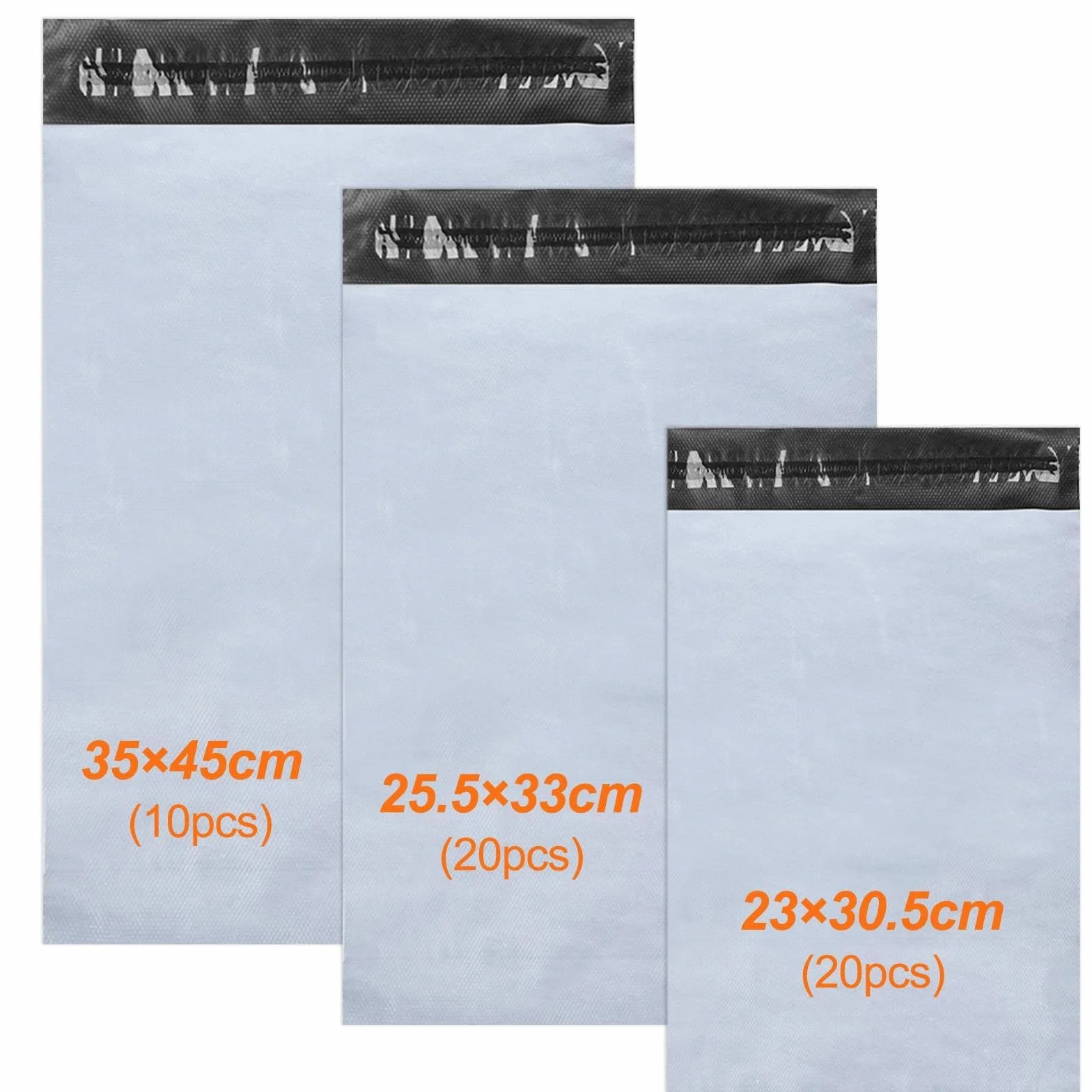 Sacchetti Spedizione Autoadesive Non Trasparenti Buste Postali Plastica Mailing Bags 50 Pezzi