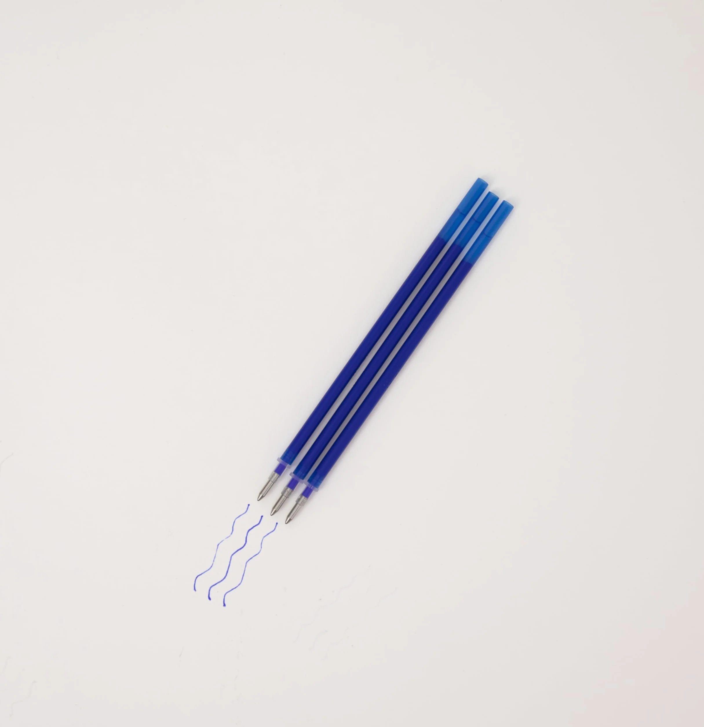 Mr. Wonderful Set di 3 ricariche inchiostro gel termosensibile blu per penne cancellabili