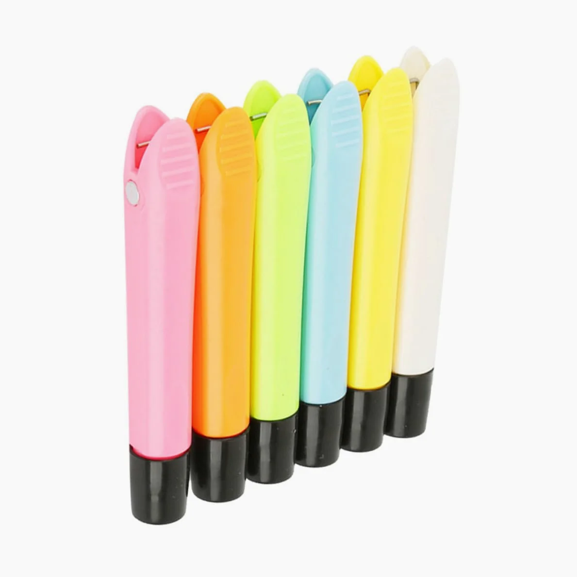jojofuny 3 set Gessetti Magnetico Gessetti Con Clip Magnetico Colorato Per La Scuola Lavagna Per L'Aula 6 pezzi*3 Colore Casuale