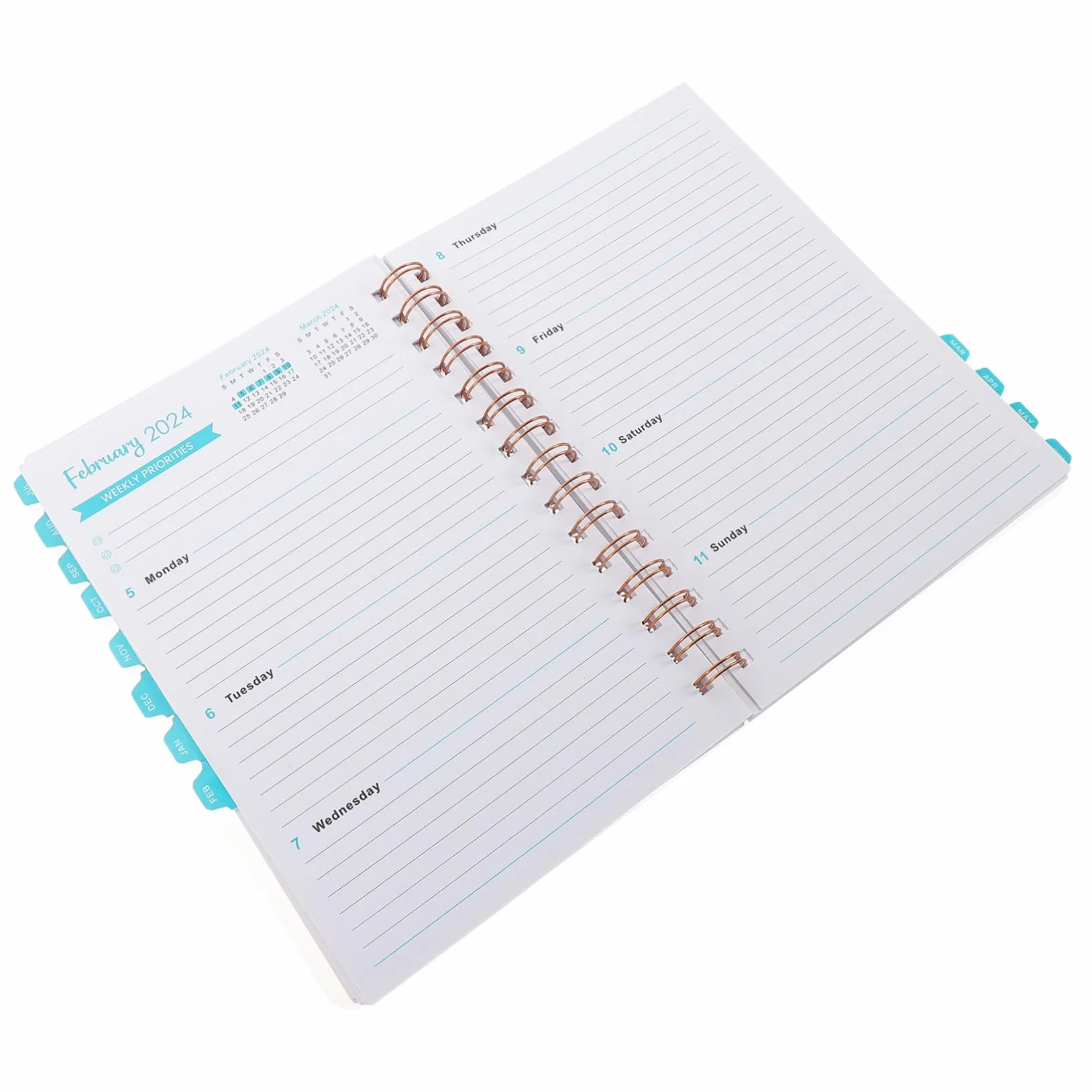 VILLCASE 4pezzi Agenda Accademica Multi- Planner Portatile Per e Scuola Organizzatore Per Studenti e Lavoratori Spessa Anti- Design