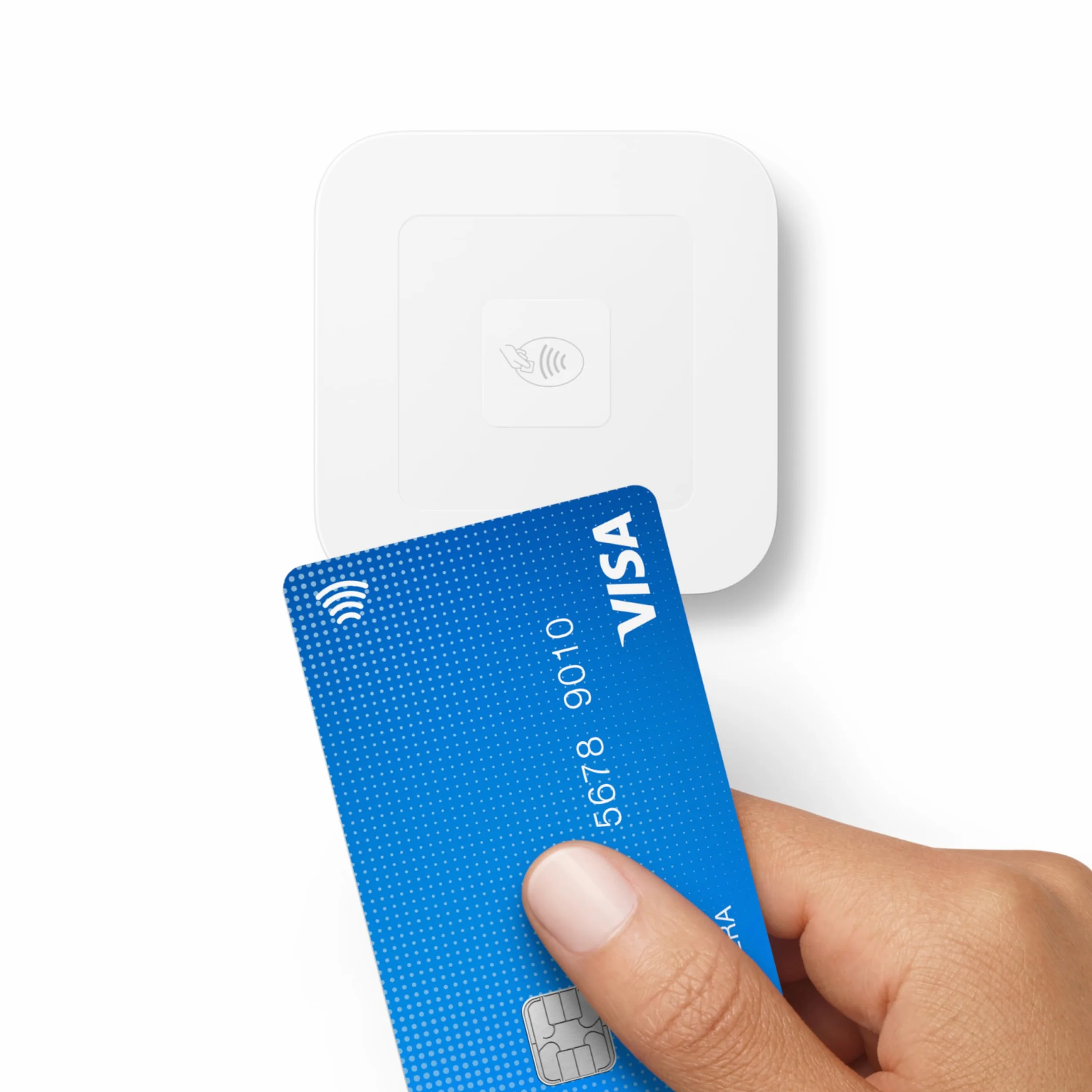 Square Lettore di schede Bluetooth contactless (2a generazione) - Accetta pagamenti contactless e con carta - accetta chip & PIN, carte di debito e di credito, Apple e Google Pay