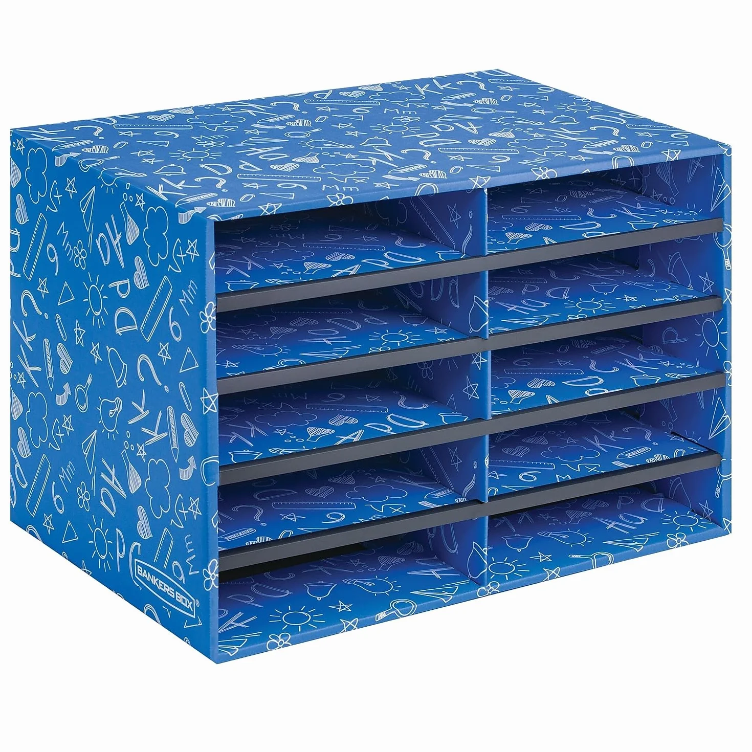 Bankers Box Classroom 10 scomparti Letteratura Sorter, Singolo (3384201)