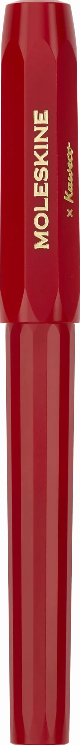 Moleskine x Kaweco Penna Roller Ricaricabile Plastica ABS 0,7 mm Inchiostro Nero Rosso