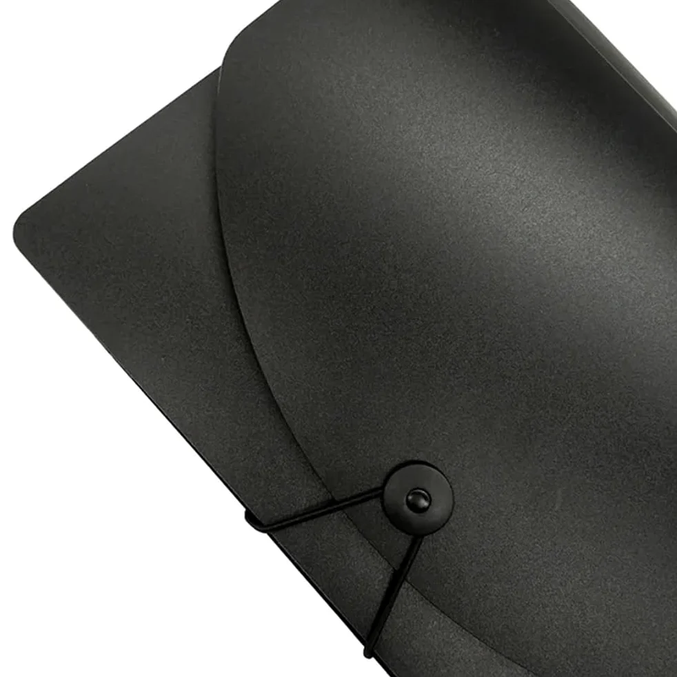 Cartelline Portadocumenti Cartella di classificazione Multistrato A4 for Forniture for Ufficio a 12 Strati Cartelline(Nero)