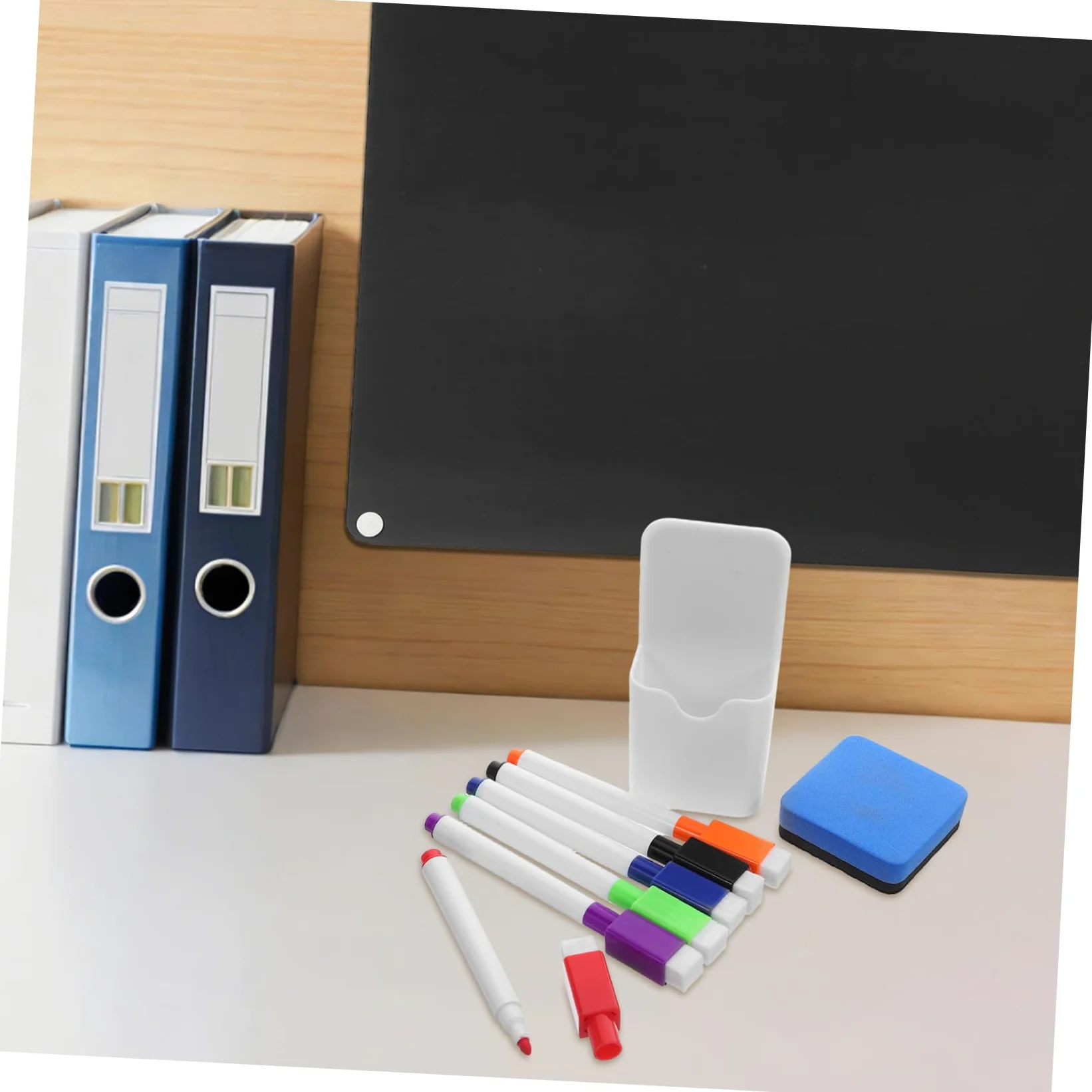 Didiseaon Lavagna Acrilica per Frigorifero e Freezer Lavagna Cancella e Scrivi Riutilizzabile con Magnetici e Cancellino Memo Board per Appunti e Facile da Pulire