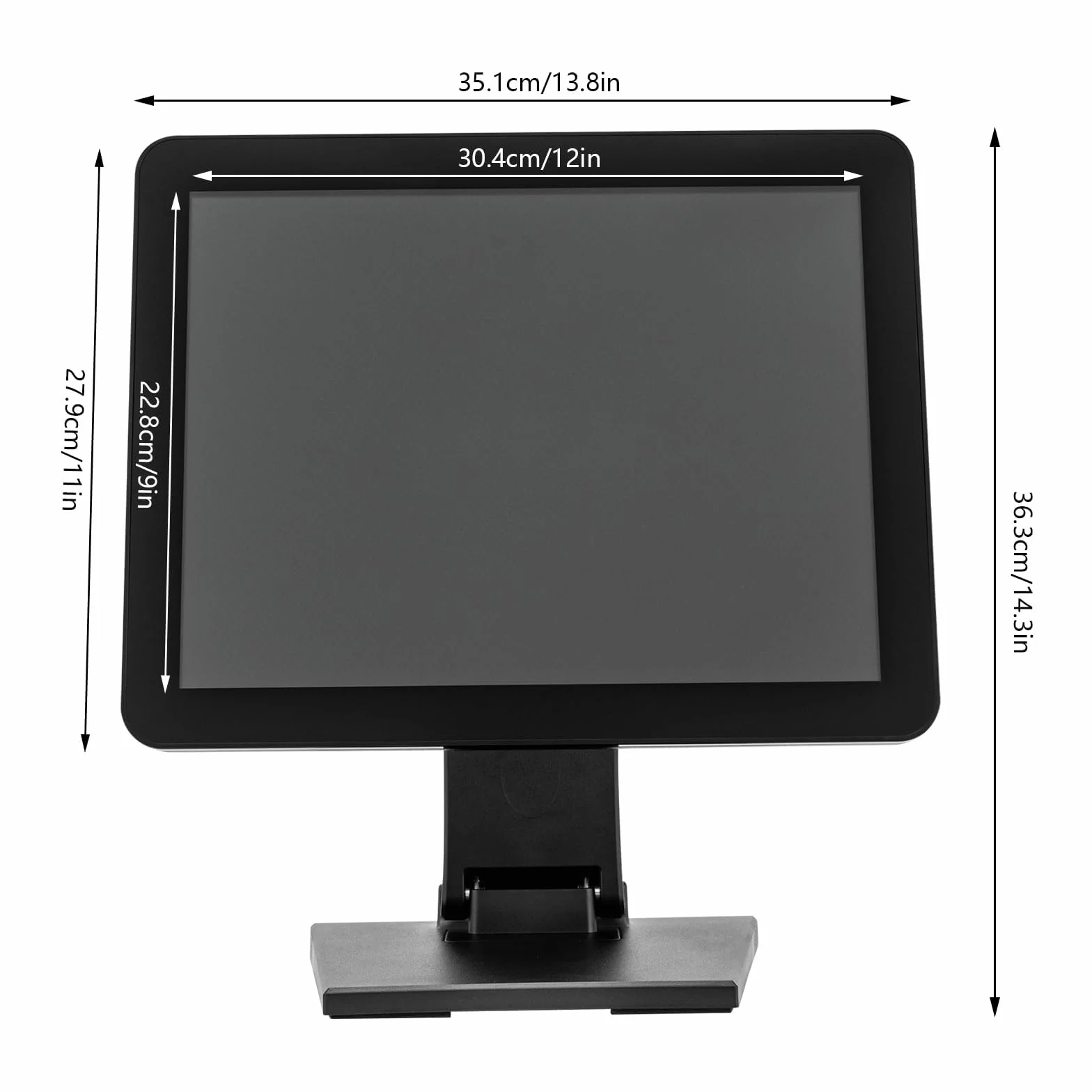 15 pollici Registratore di cassa Sistema di cassa Lcd Touch Checkout Modalità Touch Touch per vendita al dettaglio, catering, ospitalità