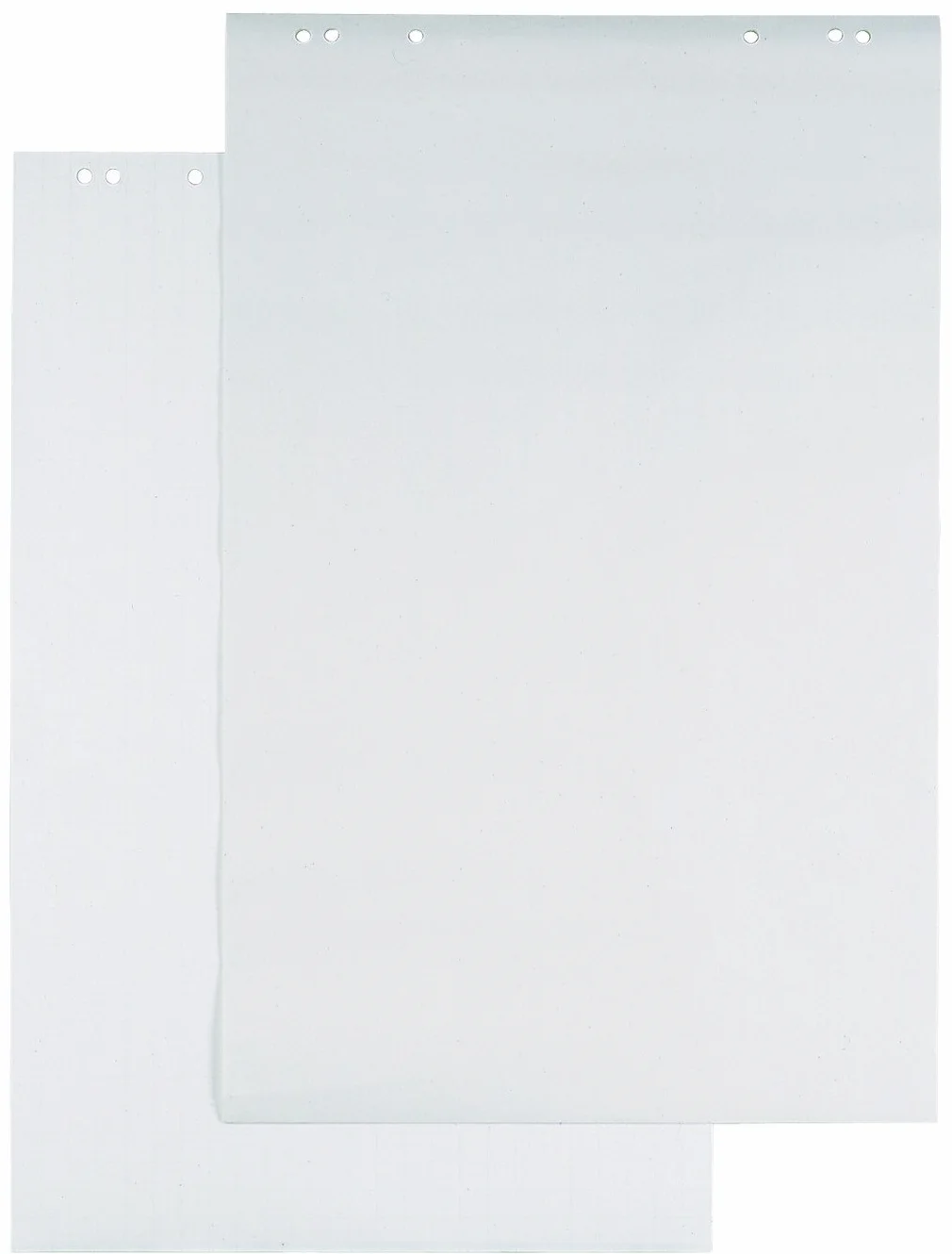 DURABLE 866202 Blocco di Ricambio per Lavagna a Fogli Mobili, 20 Fogli, Foratura Universale, 68 x 100 cm, Bianco