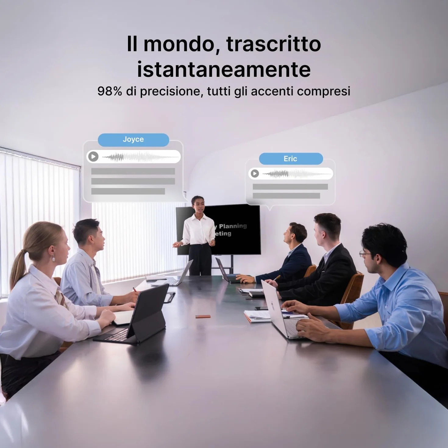 Comulytic Note Pro Registratore Vocale AI 64 GB con Trascrizione e Riassunti Illimitati, Registratore Vocale Professionale per Riunioni/Lezioni/Interviste fino a 45 ore, 113 Lingue,Controllo App,Nero
