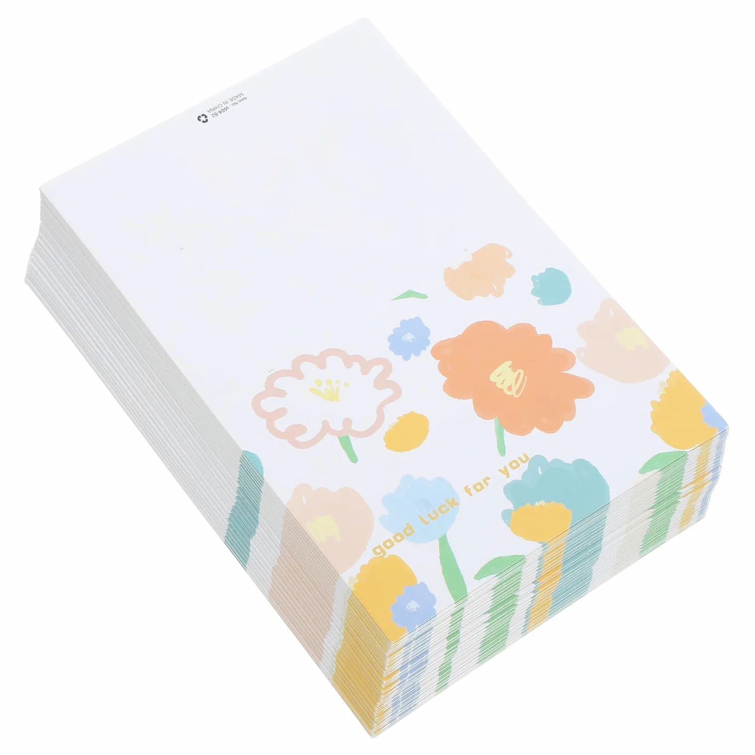 COHEALI 250 Pezzi 50 Biglietti di Auguri Pieghevoli per Festa della Mamma e Compleanno, Carte Decorative Design Colorato, Angoli Arrotondati, Set da 50 Pezzi per Celebrazioni e