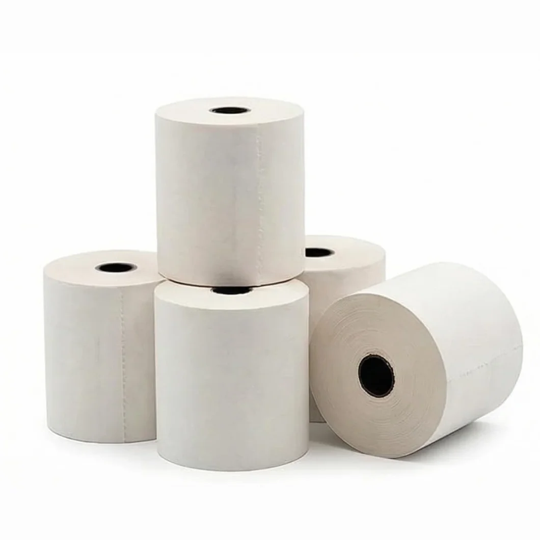 Carta Termica 80x80x12mm 20 Rotoli BPA Free Omologati per Stampante Fiscale POS Epson