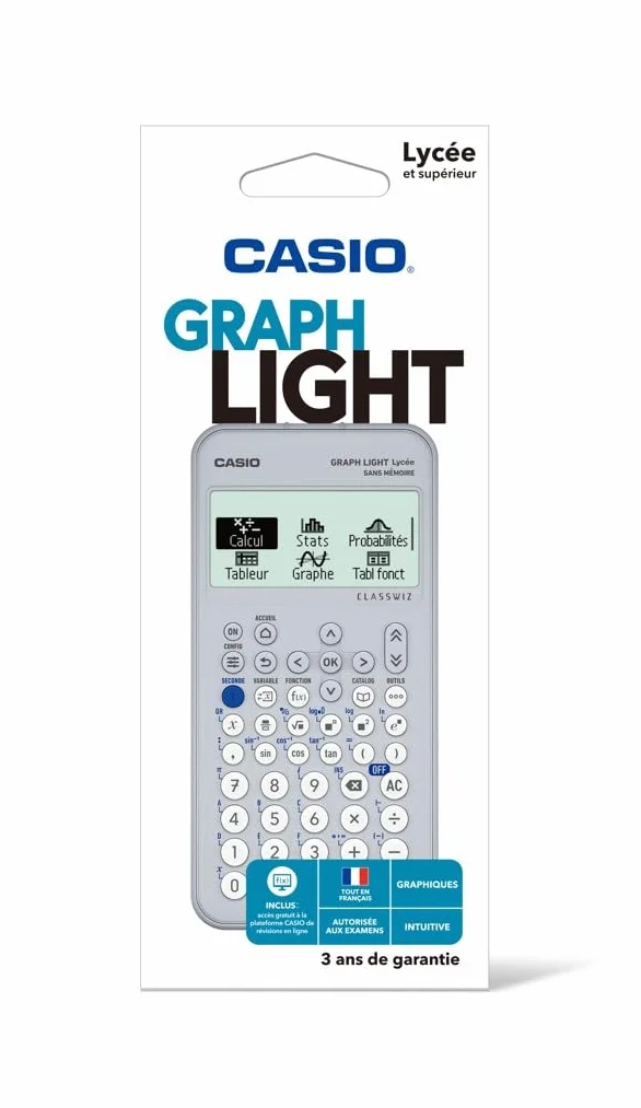 Calculatrice Casio Graph Lite Calculatrice graphique