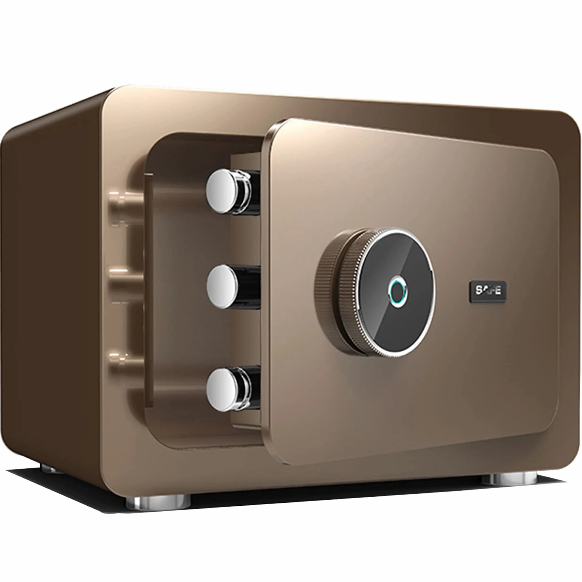 cassaforte, Casseforti for Ufficio e Piccole casseforti domestiche in Acciaio(Coffee)