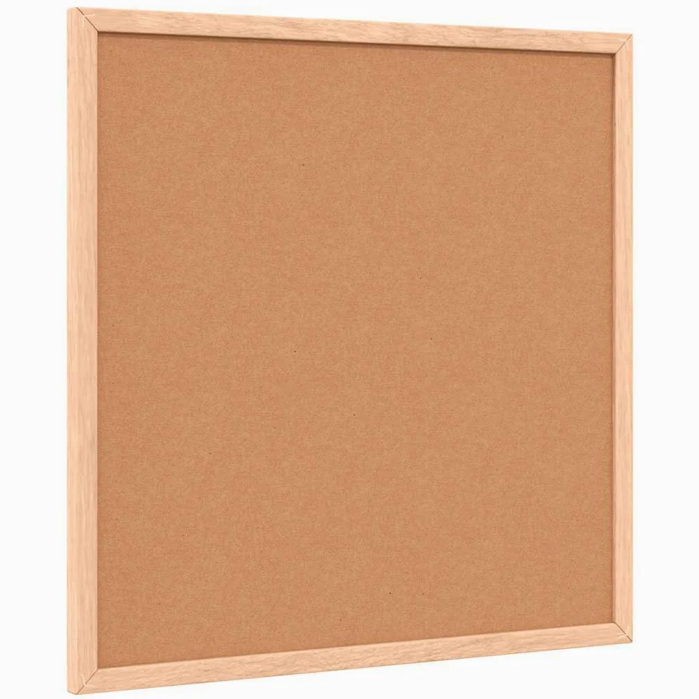 Rantry Arredo Lavagna con Cornice in Legno Massello di Pino Nero 40x40 cm, Mobilia Arredo Mobili da Interni per Camera da Letto Soggiorno Ufficio