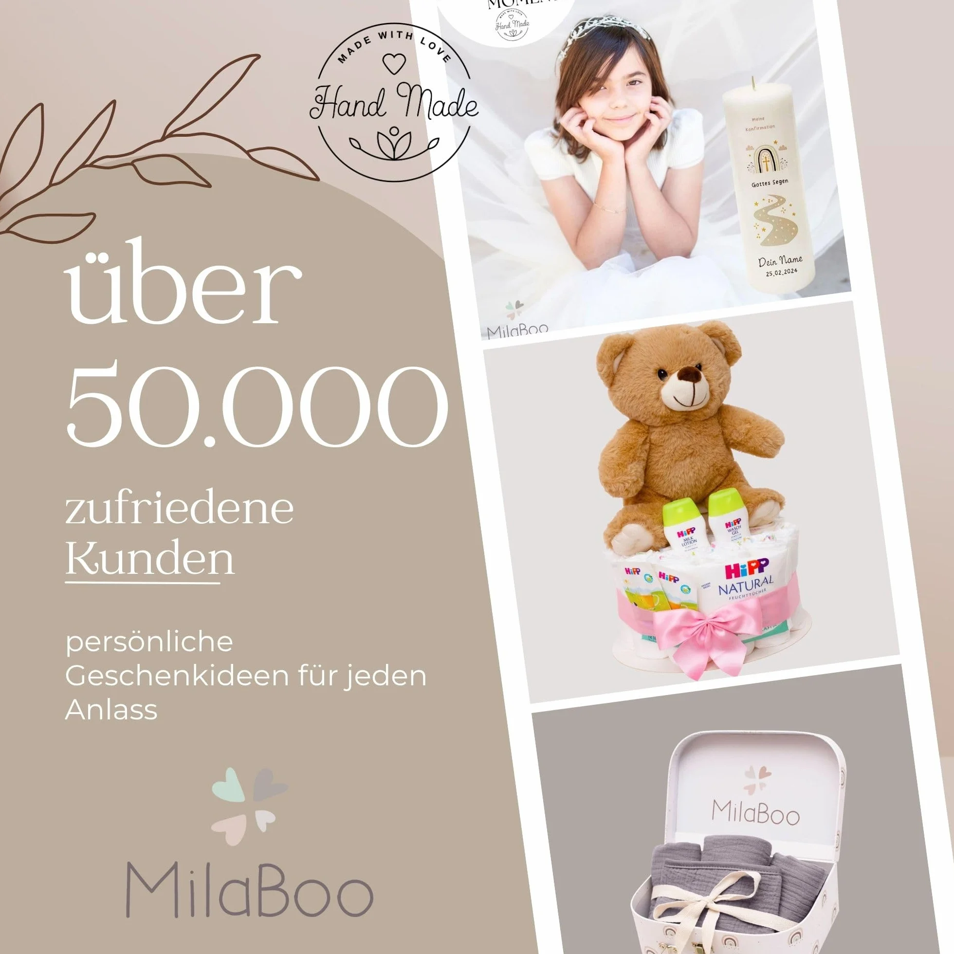 Milaboo® Mutstein - Torba szkolna uniwersalna z tkaniny