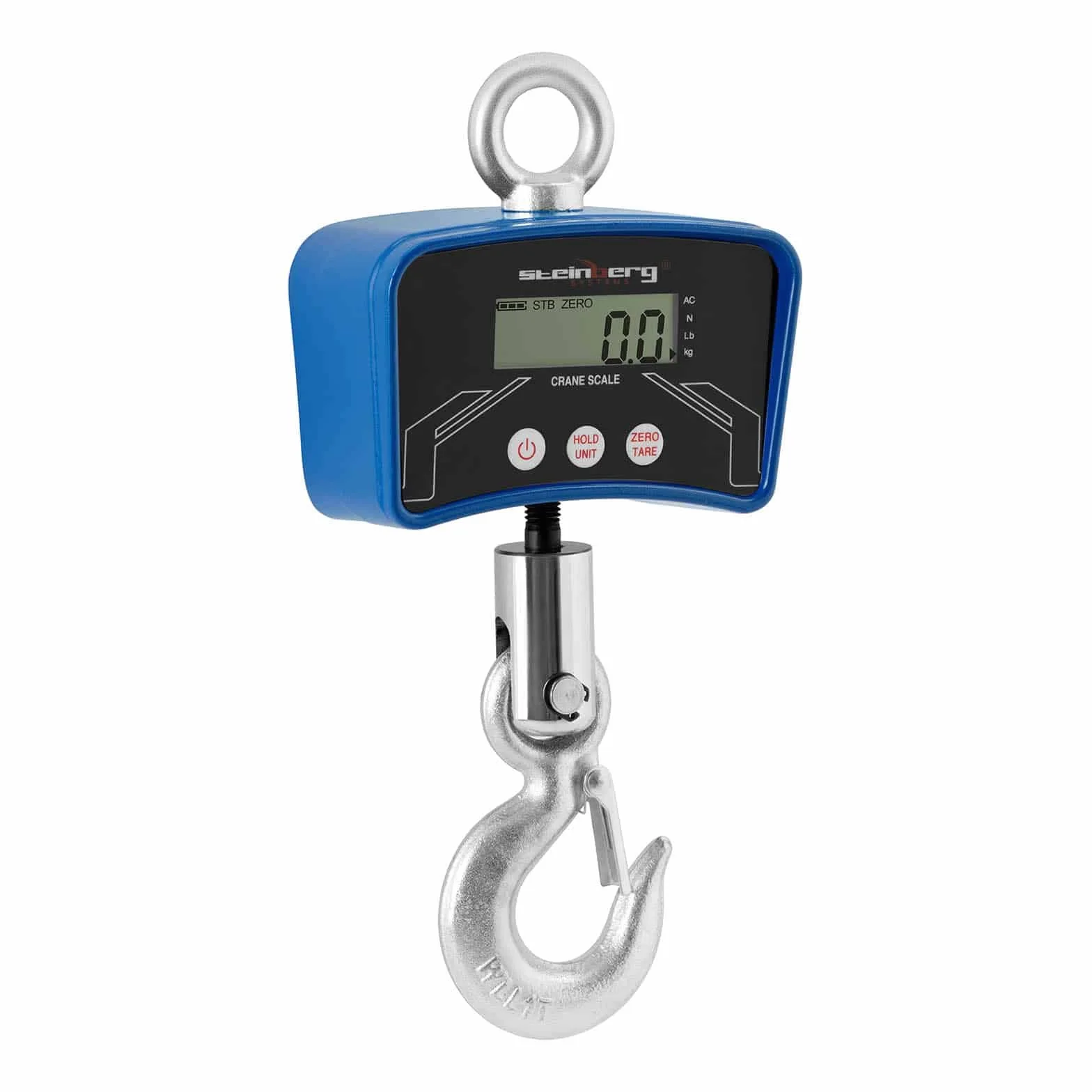 Steinberg Systems SBS-KW-1TC Bilancia Sospesa Dinamometro Display LCD 1000/0,2 kg