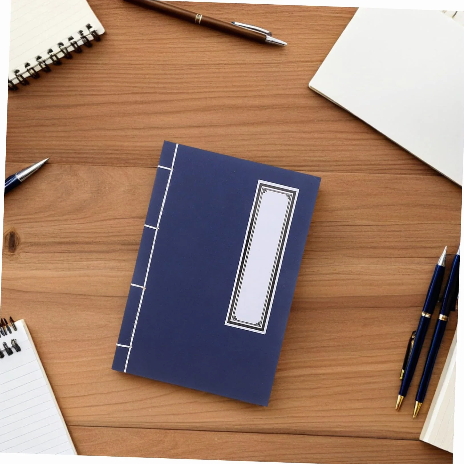 Uonlytech 10pezzi Quaderno Diario in Carta Kraft Copertina Rigida Libro Diario Vuoto Quaderno Di Carta Kraft Blocco Note Per Scuola Ufficio e Riunioni Di Lavoro