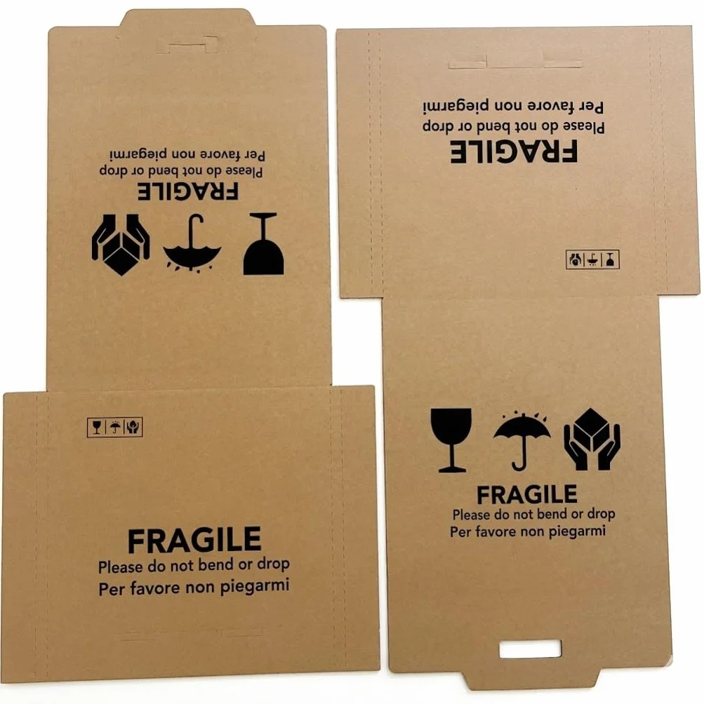 30 SCATOLE CARTONE RIGIGO KRAFT - PER SPEDIRE 1-3 DISCHI VINILI LP 33 Giri (12 Pollici)