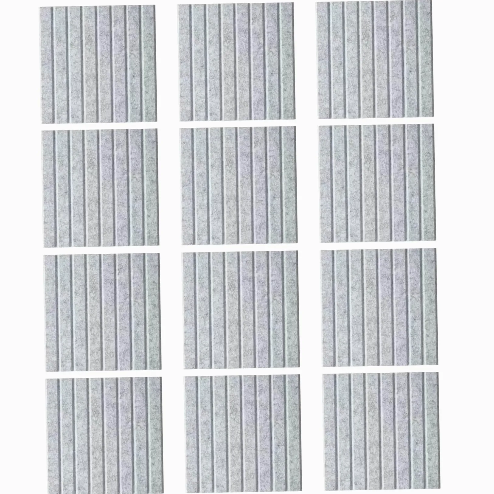 Bacheca in sughero per pareti 12x12 pollici Bacheca in feltro 12 pezzi per la cucina di casa, scuola, ufficio, parete, decorativa fai da te, grigio chiaro, sughero per paret