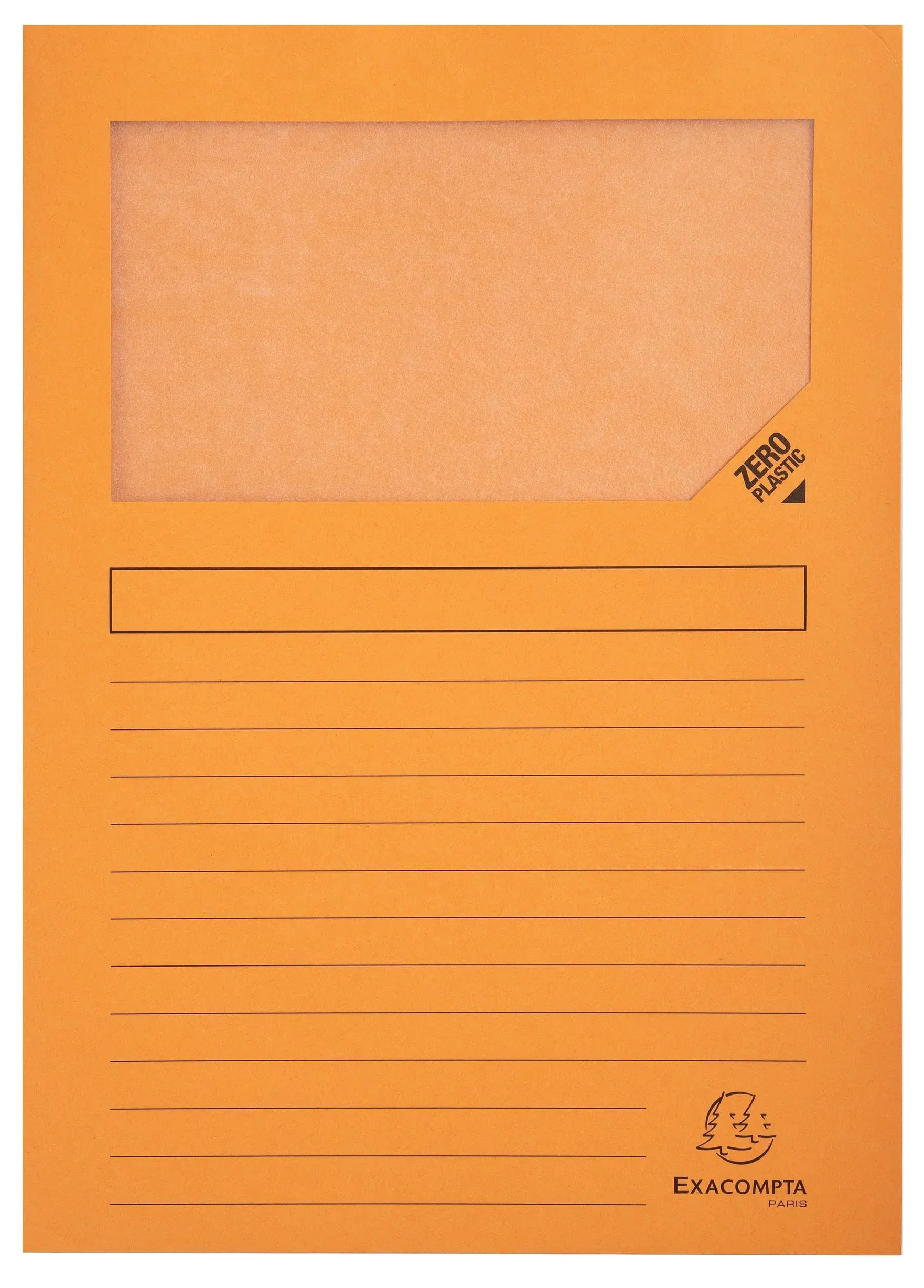 Exacompta 100 cartelline con finestra Forever® Blue Angel assortite
