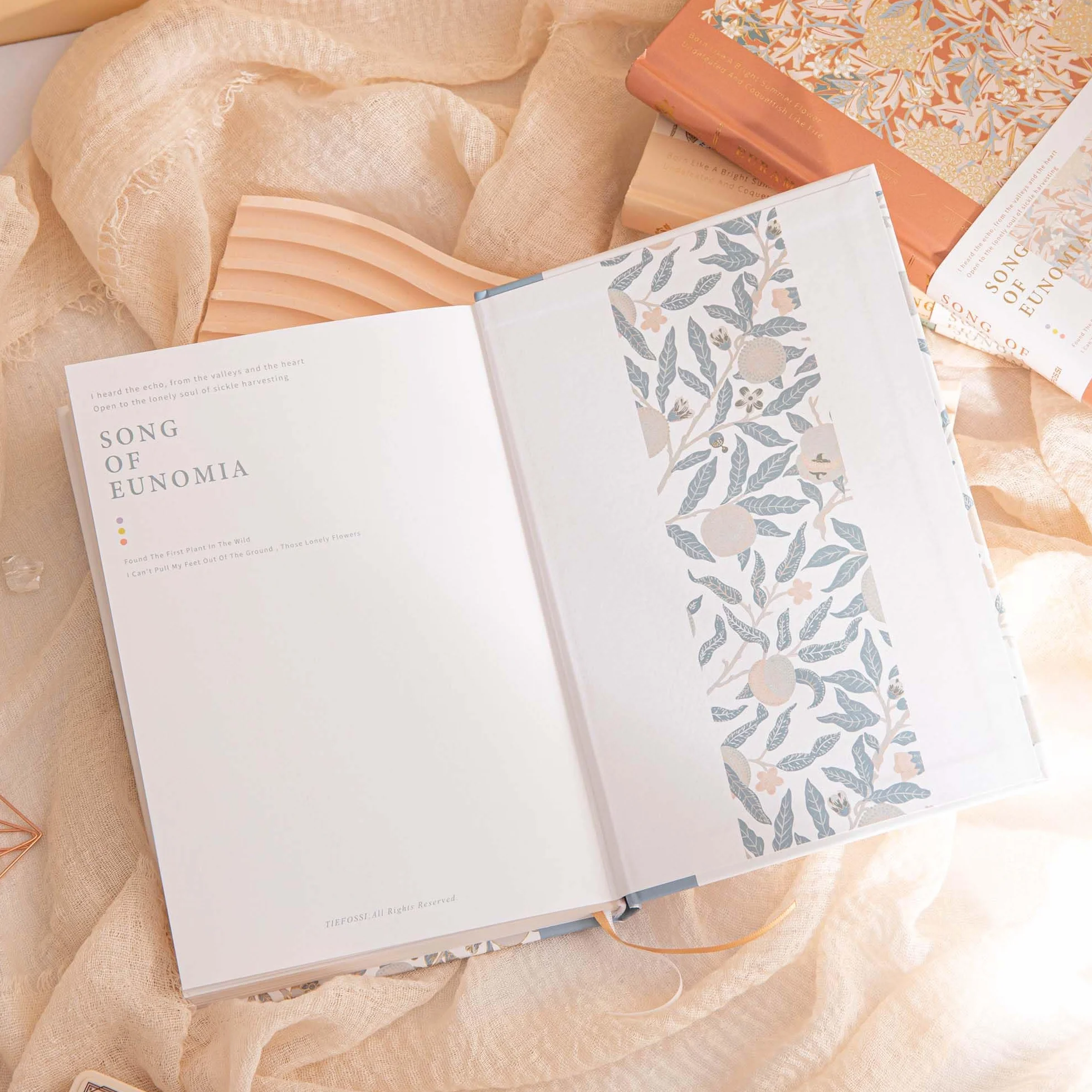 TIEFOSSI Quaderno a Righe Copertina Rigida Donna A5 Premium 100g/m² 224 Pagine per Scrivere Lavoro Appunti