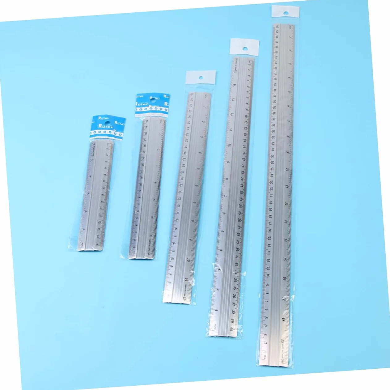 Angoily 30pezzi Righello Set Per e Scuola Per Strumento Precisione Per Architetti e Studenti