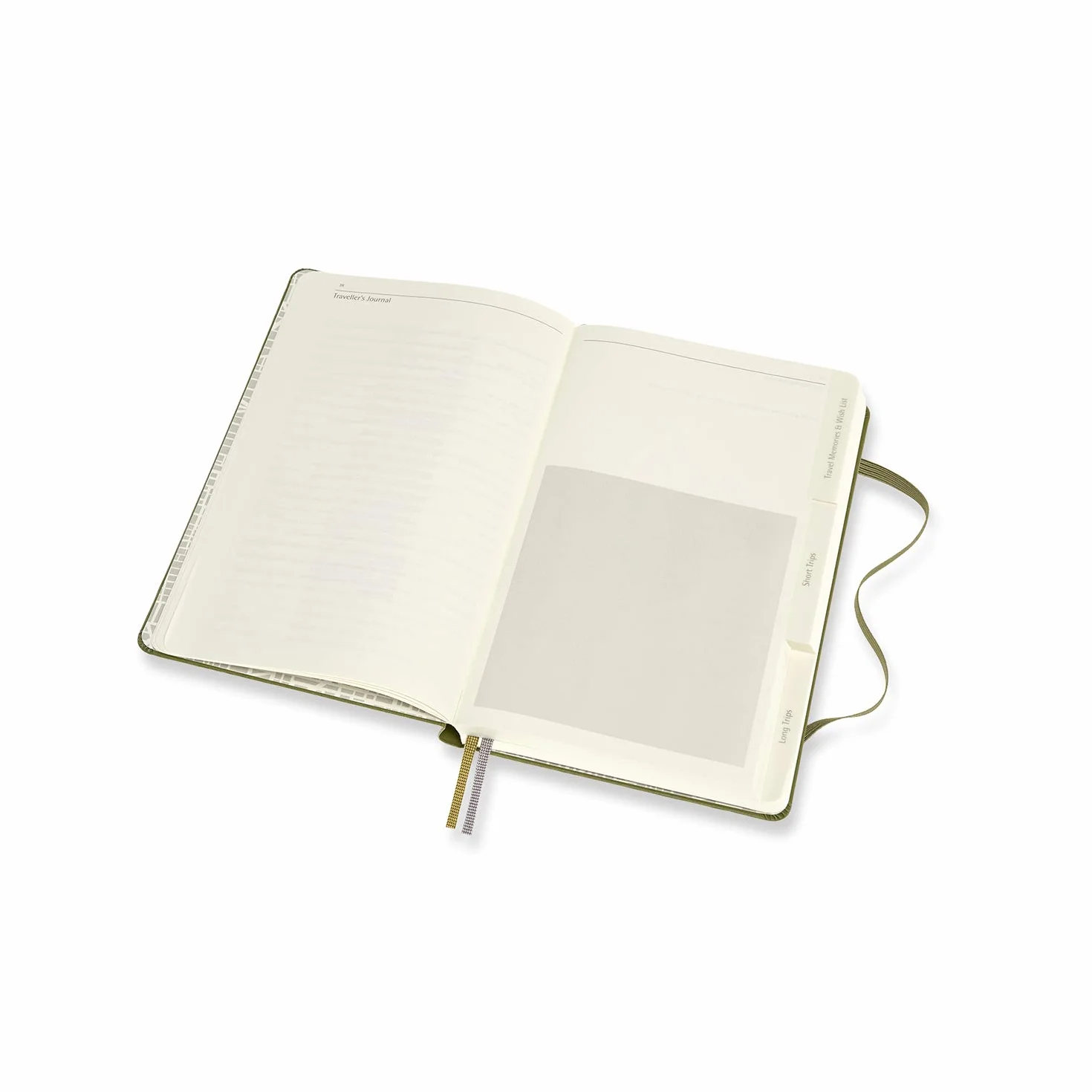 Moleskine Traveller's Journal, Taccuino a Tema per Organizzare e Ricordare i Tuoi Viaggi, Copertina Rigida, Formato Large 13 x 21 cm, 400 Pagine
