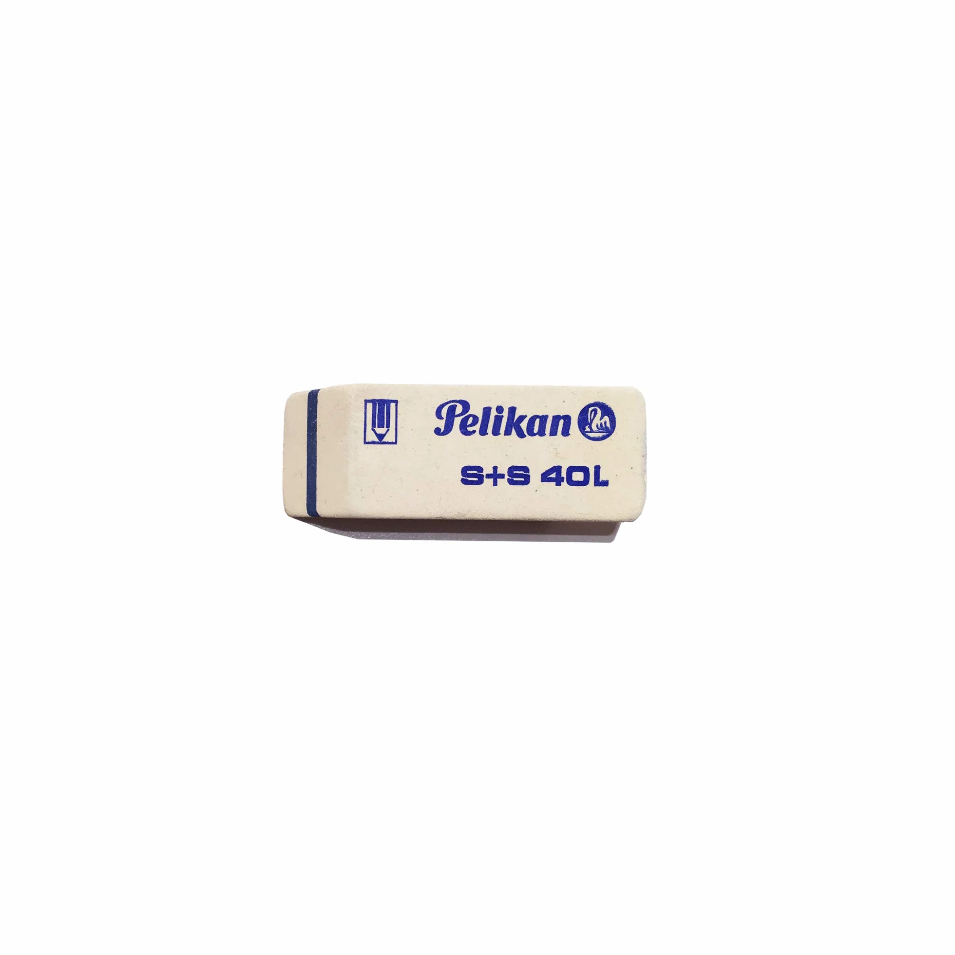 Pelikan Gomme da Cancellare S+S40, Gomma Bianca Morbida, Confezione da 4 Pezzi