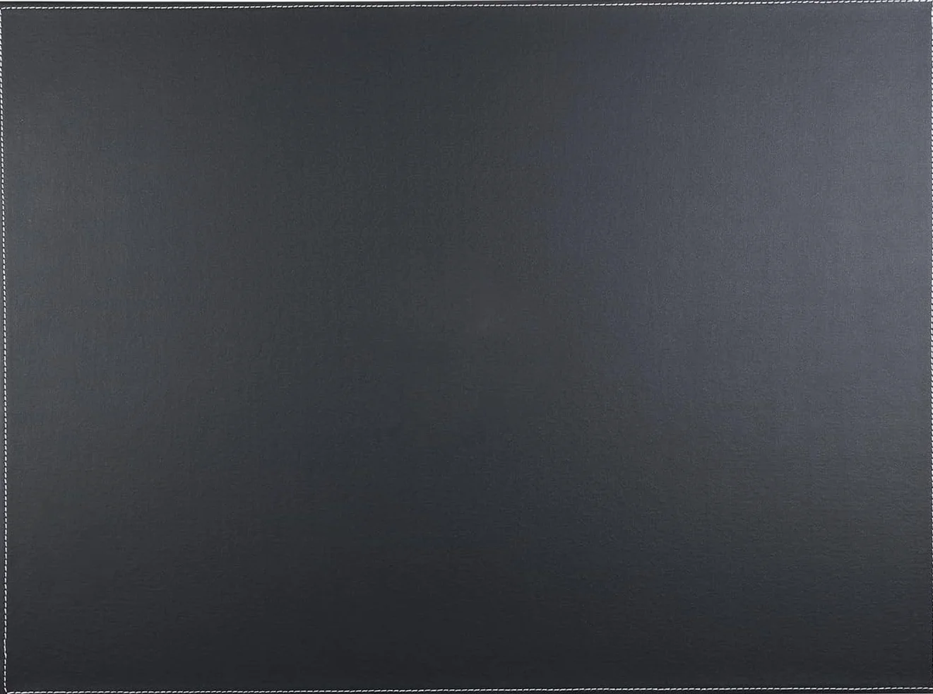 KINGFOM Sottomano da scrivania in Pelle Ultra Liscio, 60 x 45 cm, Nero, per Documenti A3/A4