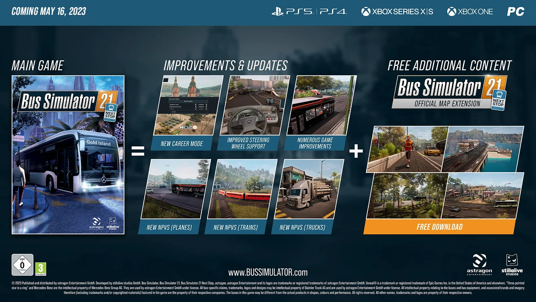 JUST FOR GAMES BUS SIMULATOR NEXT STOP..P5 VF