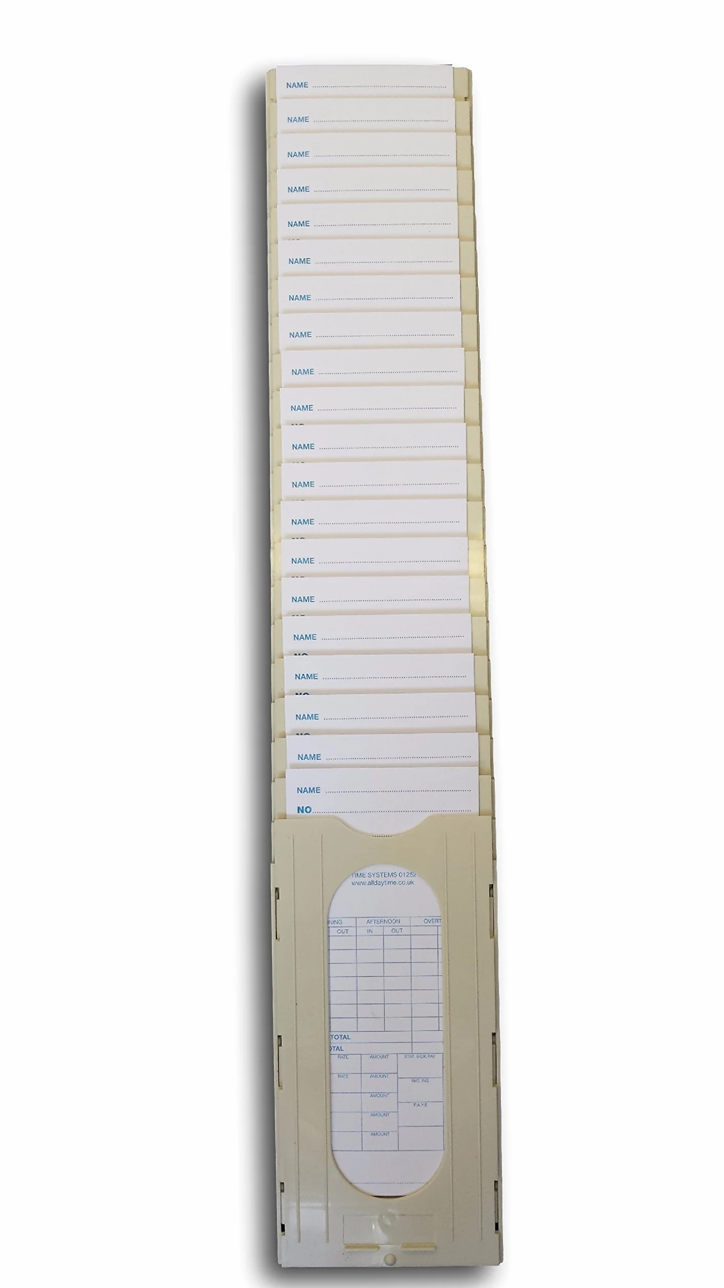 QC500E Timbracartellini Dipendenti - Completamente Automatica Registratore Tempi Presenze (Con Cartellini E Porta Carte) Istruzioni Italiane